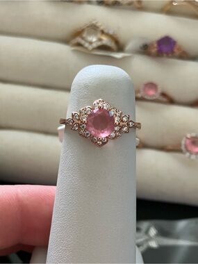 NWT OG Charmed Aroma Pink Flamingo Ring